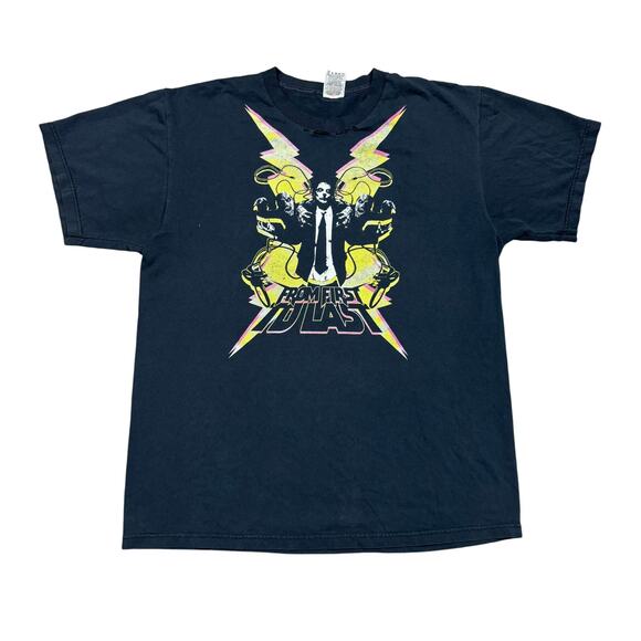 Vintage From First to Last Zombie Band T Shirt Men's Large Y2K Emo Punk - Picture 1 of 10